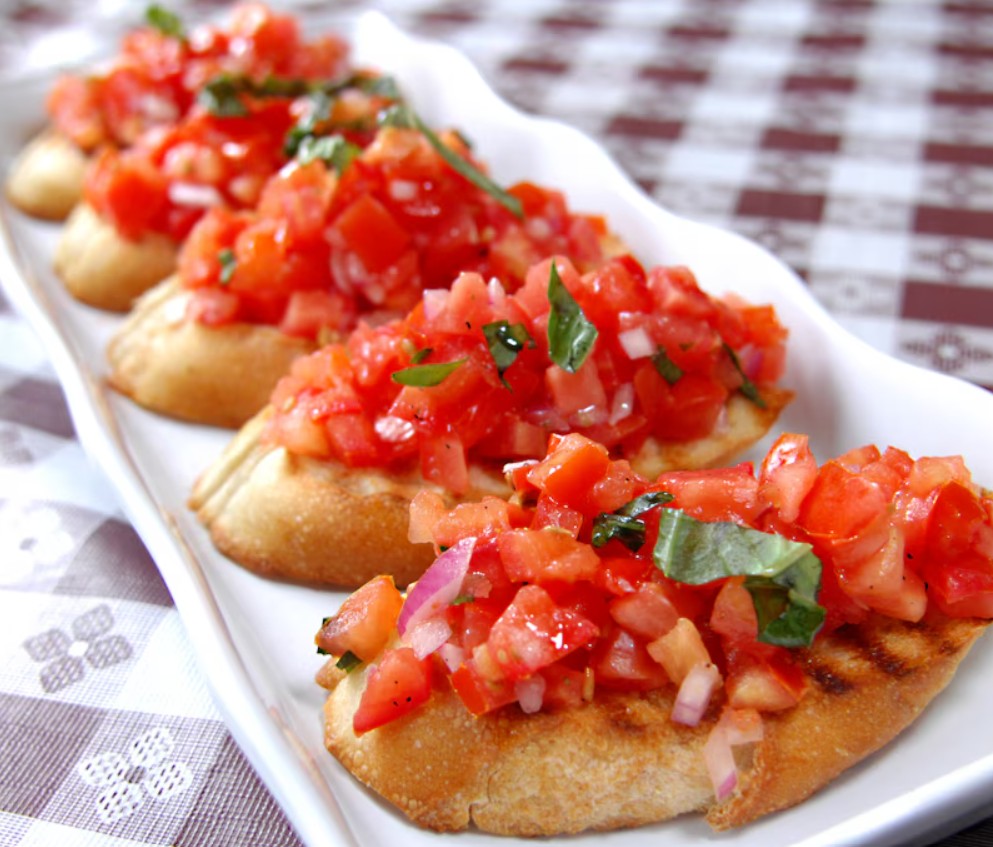 Bruschetta z pomidorami